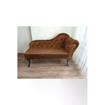 Aldagelsin Ters Kol Dekoratif Bihter Koltuk Josefin Puf 110 Cm Siyah Ayak Kahve 110 X 50