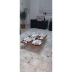 AldaGelsin Yeni Model Dikdörtgen Yer Sofrası 60 x 110 cm - Kahverengi