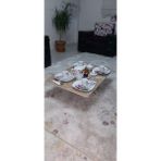 AldaGelsin Yeni Model Dikdörtgen Yer Sofrası 60 x 90 cm - Kahverengi