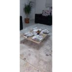 AldaGelsin Yeni Model Dikdörtgen Yer Sofrası 70 x 120 cm - Kahverengi