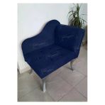 Aldagelsin Yeni Model Ters Kol Tekli Köşe Koltuğu Josefin Bench Gümüş Ayak Laci 75 X 45