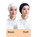 ALDAIYR 2 ADET Düz Dikişsiz Penye Bone