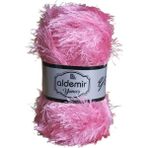 Aldemir Yumoş Sakallı Örgü Ipi 012 / 5 Adet - - - Pembe