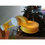 Aldım Geldi 3D Baskılı Artikülasyon LED Ikea Lamp Mount Plastik Aparat