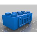 Aldım Geldi Özelleştirilmiş LEGO Blok Kolye / Anahtarlık Türkçe Plastik Aparat