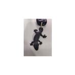 AldımGeldi Hediyelik Eşya Hayvan Figürlü Siyah Plastik Gecko Anahtarlık