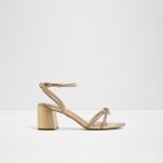 Aldo Bouclette Sandalet Yüksek Topuklu Sandalet;abiye Sandalet - Gold