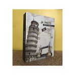 Aledo 10x15cm 200'lük Pisa Kulesi Desenli Delüks Fotoğraf Albümü