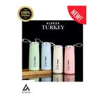 Aleeza Matara Çok Amaçlı (Yürüyüş-Koşu-Öğrenci-Mama)400ml Termos Özel Tasarım İçi Cam Dışı Siliko