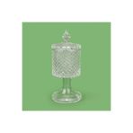 Alegre Glass Espina Kapaklı Şeffaf 280 ml Kurabiyelik