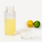Alegre Glass Linea Başucu Sürahisi - Şeffaf - 730 ml