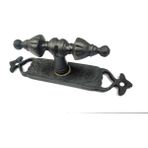 Alem Antika Tarz Dekoratif Pirinç Burma Pencere Kolu - 152X32 Mm, Oksit