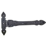 Alem Antika Tarz Dekoratif Pirinç Kuyruklu Lale Menteşe - 147X193 Mm, Oksit