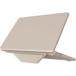 Alem Macbook Air 15 2024 Macbook Deri Kapak - Gold