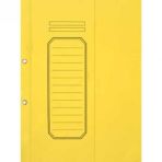 Alemdar Lux Karton Dosya Tam Kapak Sarı 25 Lı