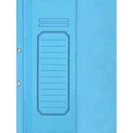 Alemdar Lux Karton Dosya Yarım Kapak Mavı 25 Lı