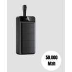 Alemdar Pazarlama Profesyonel 50.000 Mah Powerbank – Aynı Anda Birden Fazla Cihaz Şarj Eden, Dayanıklı ve Güven - Çok Renkli