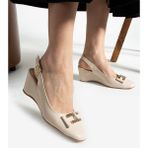 Alemdar Shoes Amoros Vizon Topuklu Kadın Ayakkabı