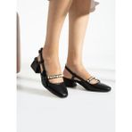 Alemdar Shoes LEXA Siyah Kadın Topuklu Ayakkabı