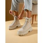 Alemdar Shoes Pamela Ekru Kadın Postal - Krem