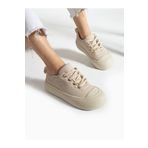 Alemdar Shoes Zeny Krem Kadın Sneakers