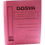 Alemdar Tam Kapak Telli Dosya 21 x 38 CM 50'li Pembe