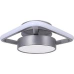 Alen Tekli Gri Enerji Tasarruflu Beyaz Işık Modern Led Avize Çocuk Odası Koridor Giyinme Odası Giriş