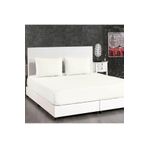 Alena Home Style Pamuklu 180x200 Çift Kişilik Çizgili Lastikli Çarşaf Seti Ekru 180 x 200 AlenaNM398