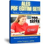 Ales Hazırlık Eğitim Seti 700 Sayfalık PDF Kitabı Enine Boyuna Eğitim