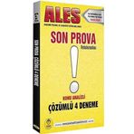 ALES Son Prova 4 Çözümlü Deneme