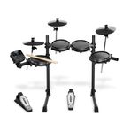 Alesis Turbo Mesh Kit - Elektronik Davul Seti, Yeni Başlayanlar için Sessiz 20.3cm (8 İnç) Izgara Pedler, Dersler, 100+ Ses, Bateri Bagetleri ve Bağlantı Kabloları ile