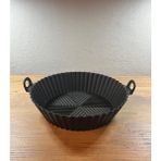 Aless Silikon Airfryer Fırın Kek Tart Kalıbı - Siyah