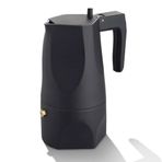 Alessi Ossidiana 150 ml Siyah Moka Pot