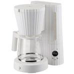 Alessi Plisse 1.5 lt Beyaz Filtre Kahve Makinesi