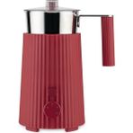 Alessi Plisse 350 ml Kırmızı Süt Köpürtücü