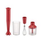Alessi Plisse Kırmızı Blender Seti