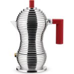 Alessi Pulcina 300 ml Kırmızı Espresso Makinesi