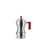 Alessi Pulcina 70 ml Kırmızı Espresso Kahve Makinesi