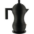 Alessi Pulcina Espresso Makinesı Siyah 15,2x9,2x20 cm