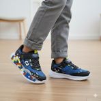 Alessio Crft 2.0 Model Rahat Tekstil Erkek Çocuk Spor Ayakkabı Crft-03 - Siyah - Saks