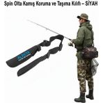 Alesta Balıkçı Olta Kamışı Taşıma Çantası ve Koruyucu Kılıf Takımı