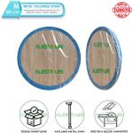 Alesta Life 80 cm Sonomo Katlanabilir Metal Ayaklı Yer Sofrası | Hamur Açma Tahtası | Oyun Masası - 21 cm Yükseklik - 80x80