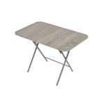 Alesta Life Katlanabilir Masa 70x110 cm MERMER SİYAH