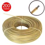 Alet Çantam 4mm Pvc İzole Kaplı Çelik Halat Tel - 200 metre