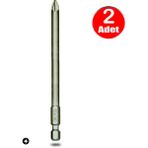 Alet Çantam Gfb Bits Yıldız Uç Vidalama Matkap Ucu Pz2 x 150 mm - 2 Adet