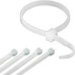 Alet Çantam Kablo Bağı Plastik Kelepçe Cırt Amerikan Kelepçesi 100 Adet -4.8X450MM