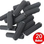Alet Çantam Plastik Kavela 8mm Mobilya Dolap Bağlantı Birleştirme Montaj Aparatı - 20 Adet
