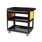 Alet çantası, 3 kademeli tekerlekli araba, alet arabası, çok amaçlı araba, tekerlekli saklama standı, tekerlekli alet arabası, düzenleyici, depo için servis arabası, garaj alet kutuları