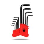 Aletçantam Tork Alyan Seti Yıldız Torx Allen Anahtar Takımı Ortası Delikli Uzun Boy 180mm