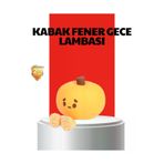 ALETOOLS Pumpkin Led Night Light Dokunmatik Şarjlı Silikon Gece Lambası - Teolsa3410-4281